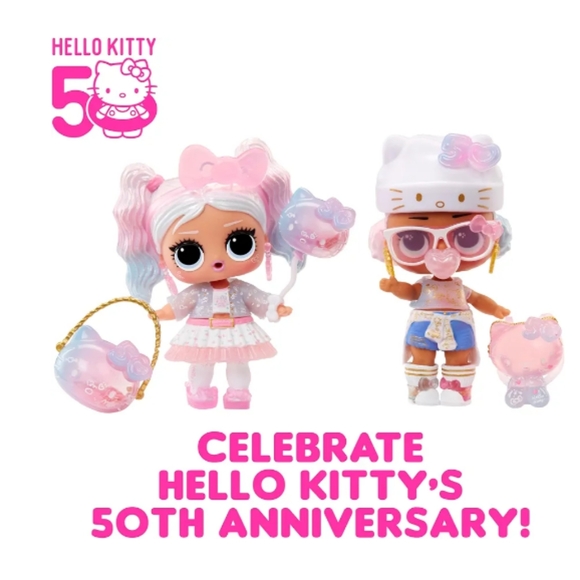 Hello Kitty 50th Anniversary x LOL SURPRISE Crystal Cutie - Picture 4 of 6